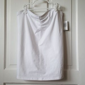 Torrid White Sweetheart Tube Top